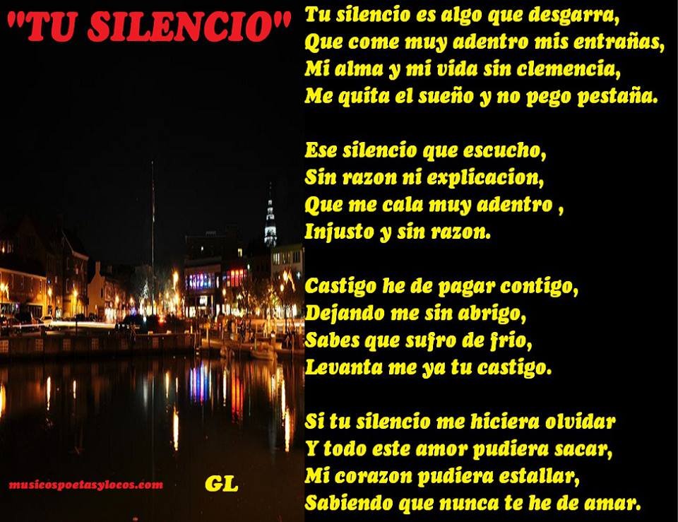 Tu silencio