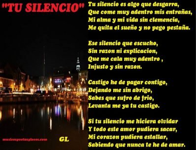 Tu silencio