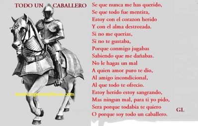 todo un caballero